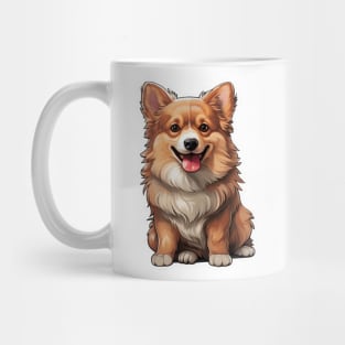 Adorable Corgi - A Delightfully Cute Canine Companion Mug